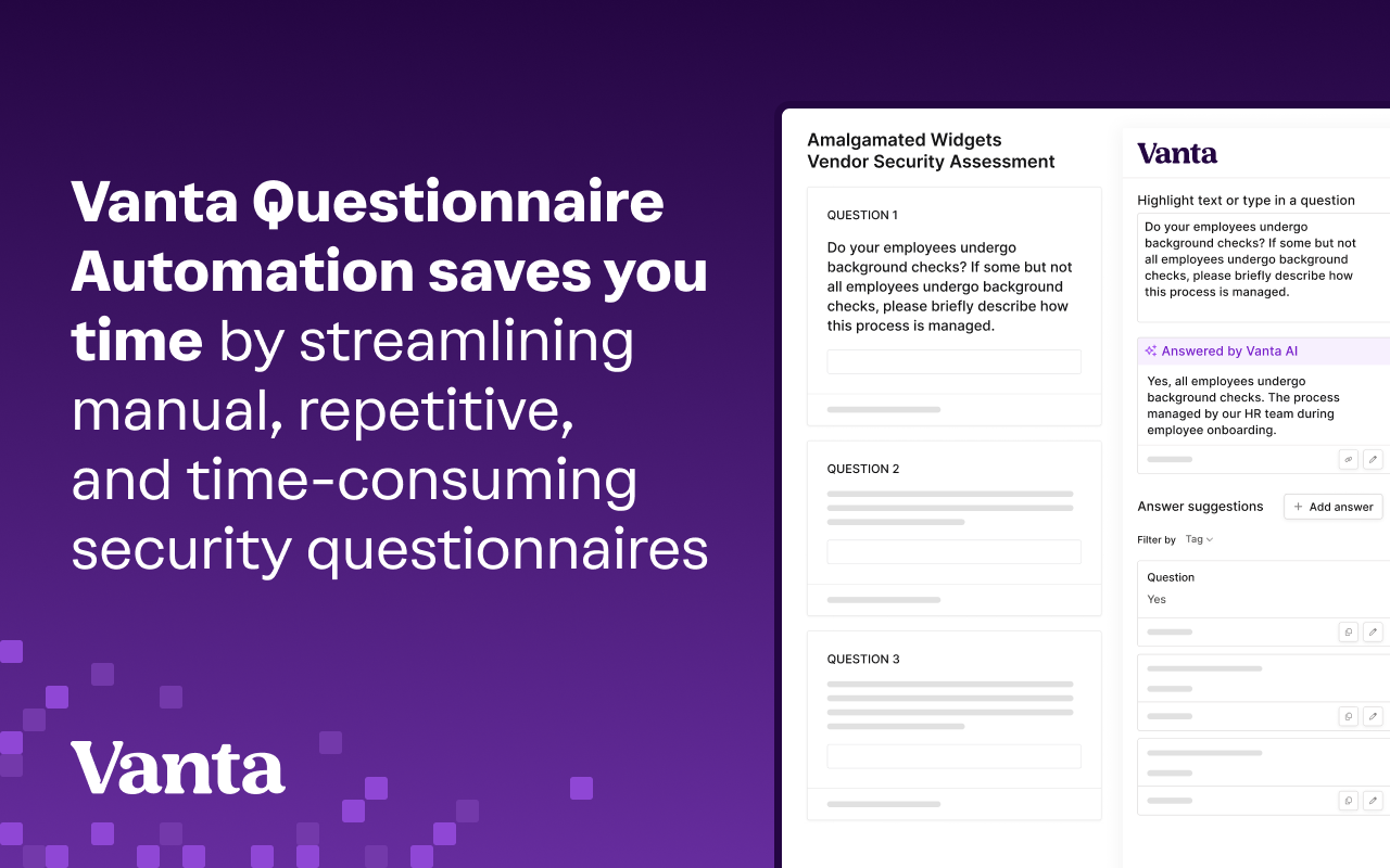 Vanta - Questionnaire Automation - 截图 4