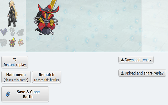 Pokémon Showdown Battle History - 截图 2