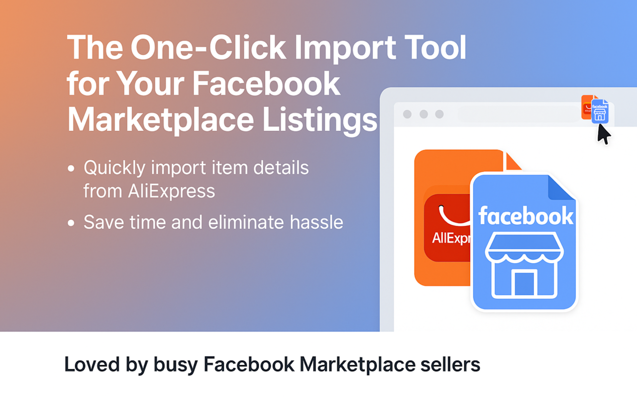 Import Aliexpress product to Facebook - 截图 4