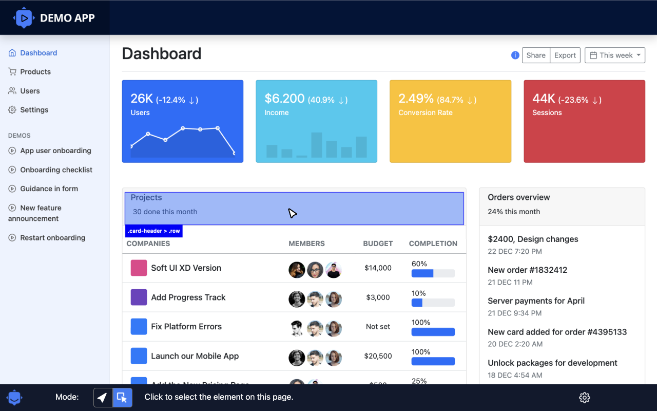 Usetiful - Digital Adoption Platform - 截图 3