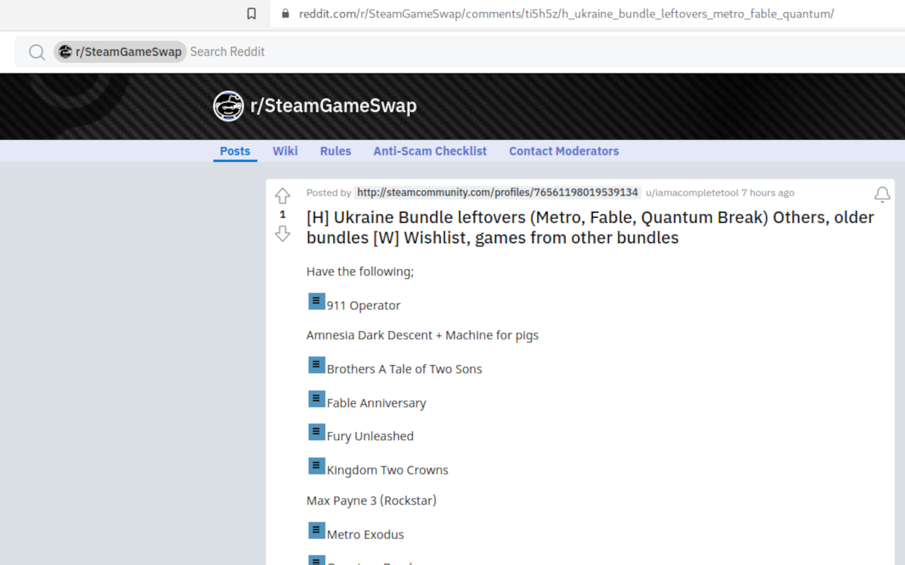 Steam Owned - 截图 1
