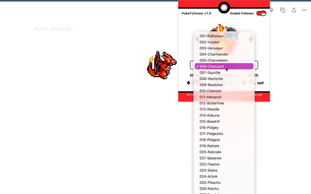 Pokemon PokéFollower Cursor - 截图 1