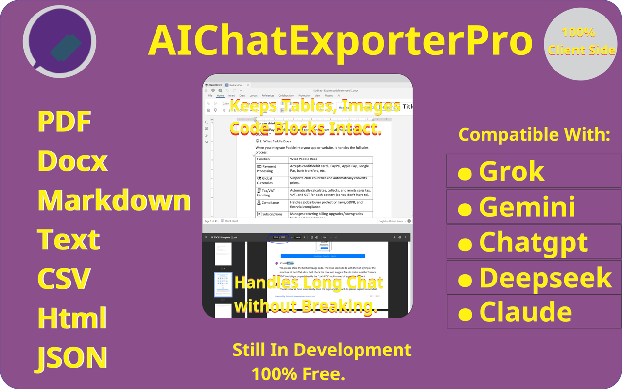 AI Chat Exporter Pro - 截图 1