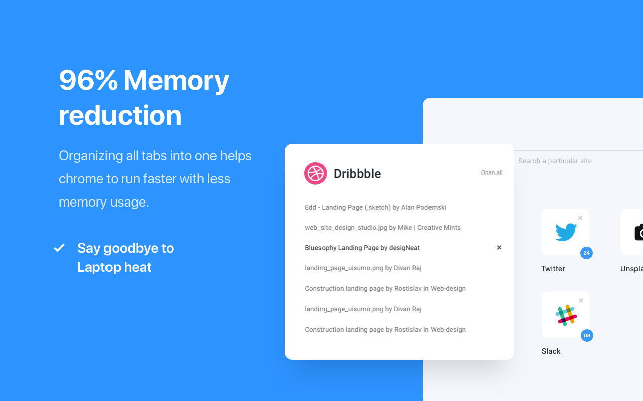 Infinite Tabs Manager - 截图 4
