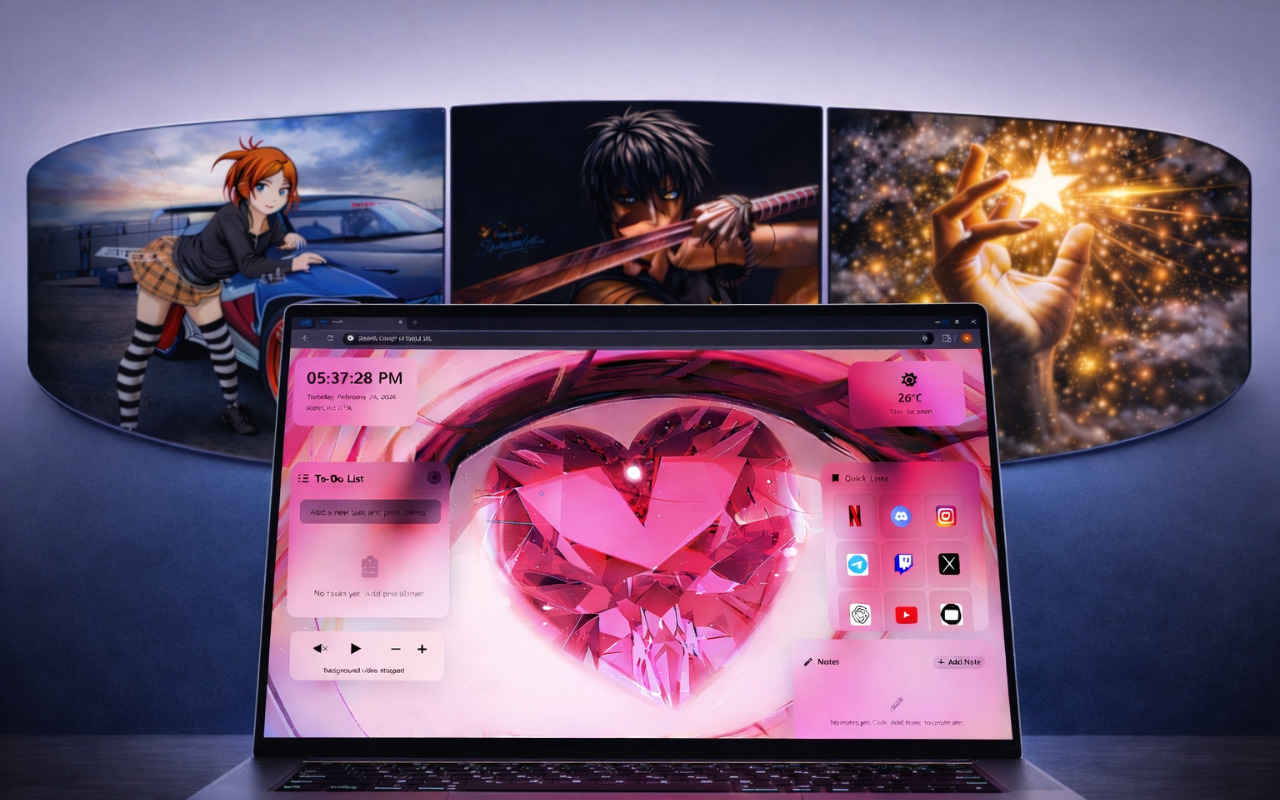 Halo New Tab Dashboard - 截图 3