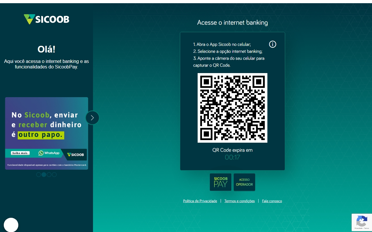 Sicoob Internet Banking - 截图 3