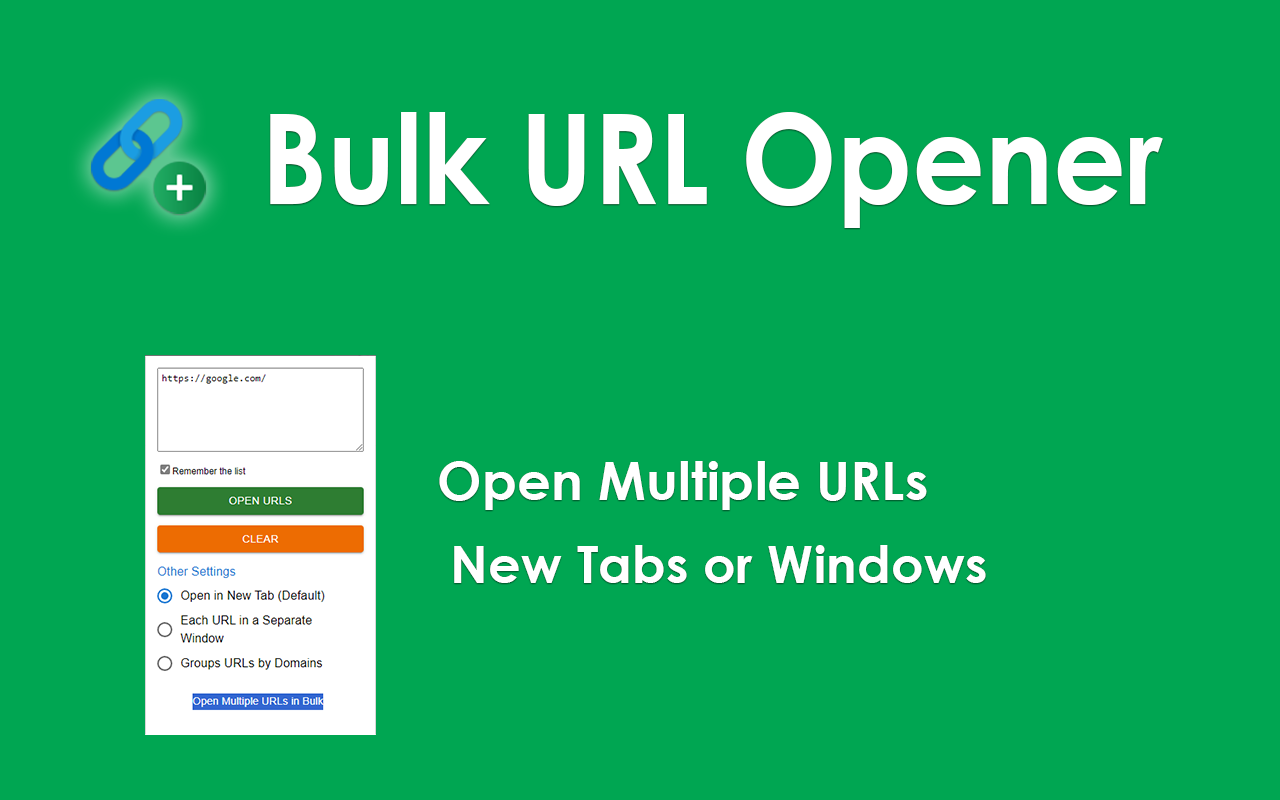 Bulk URL Opener | Open Multiple URLs - 截图 2