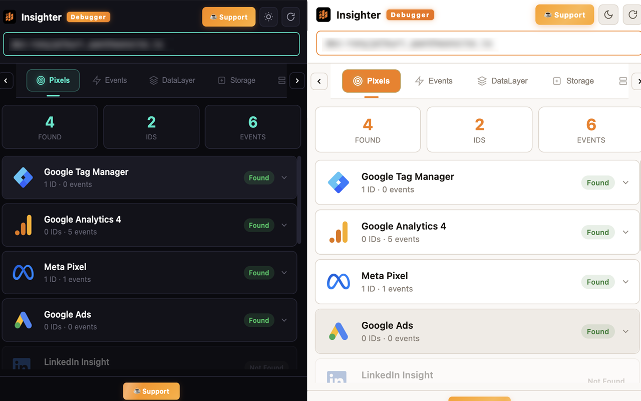Insighter Debugger - GTM, GA4, Meta Pixel, Google Ads & TikTok - 截图 5