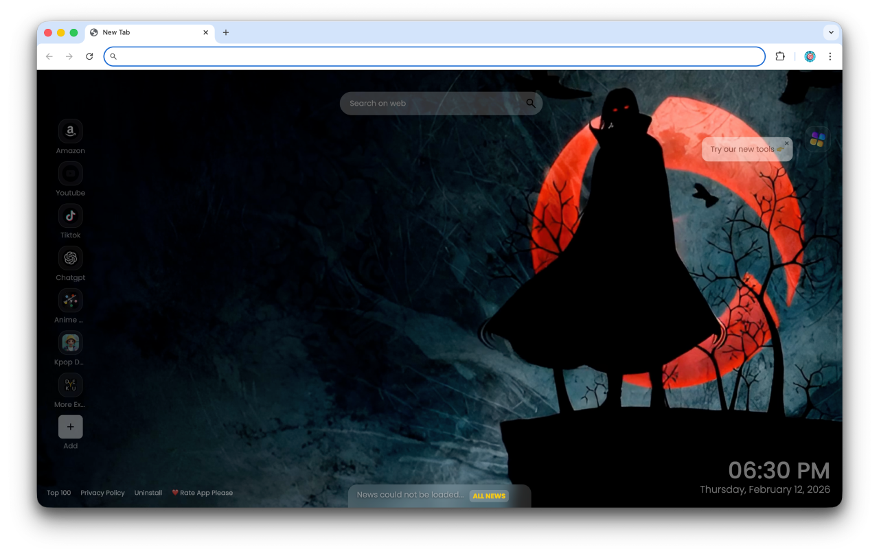 Itachi Uchiha Dark Raven Live Wallpaper - 截图 2
