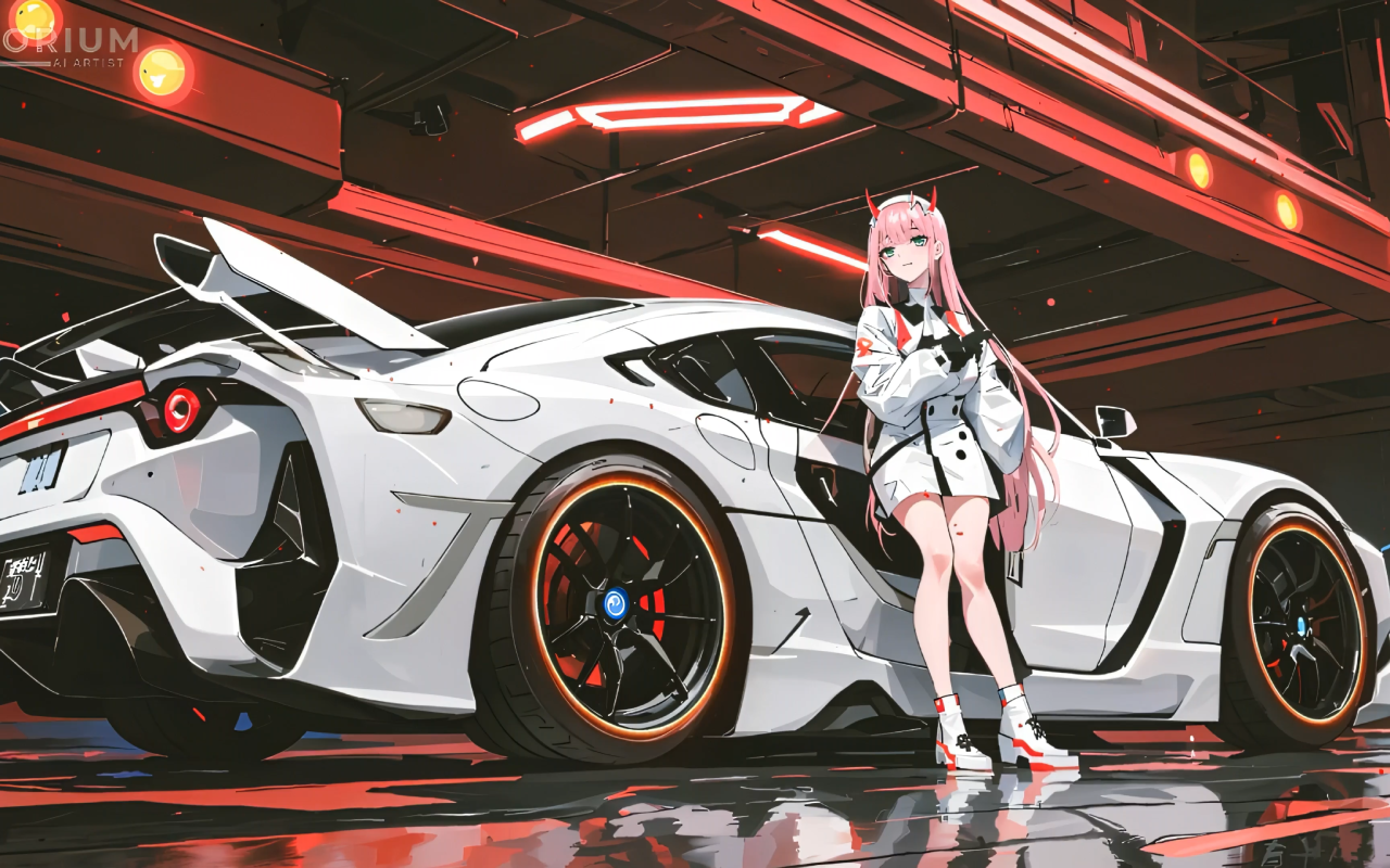 Zero Two Toyota GR 86 4K Live Wallpaper - 截图 5