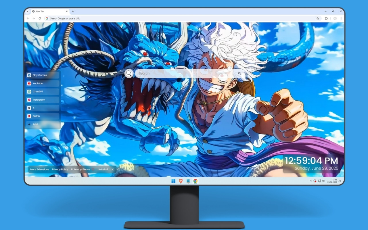 Luffy vs Kaido One Piece Live Wallpaper - 截图 1