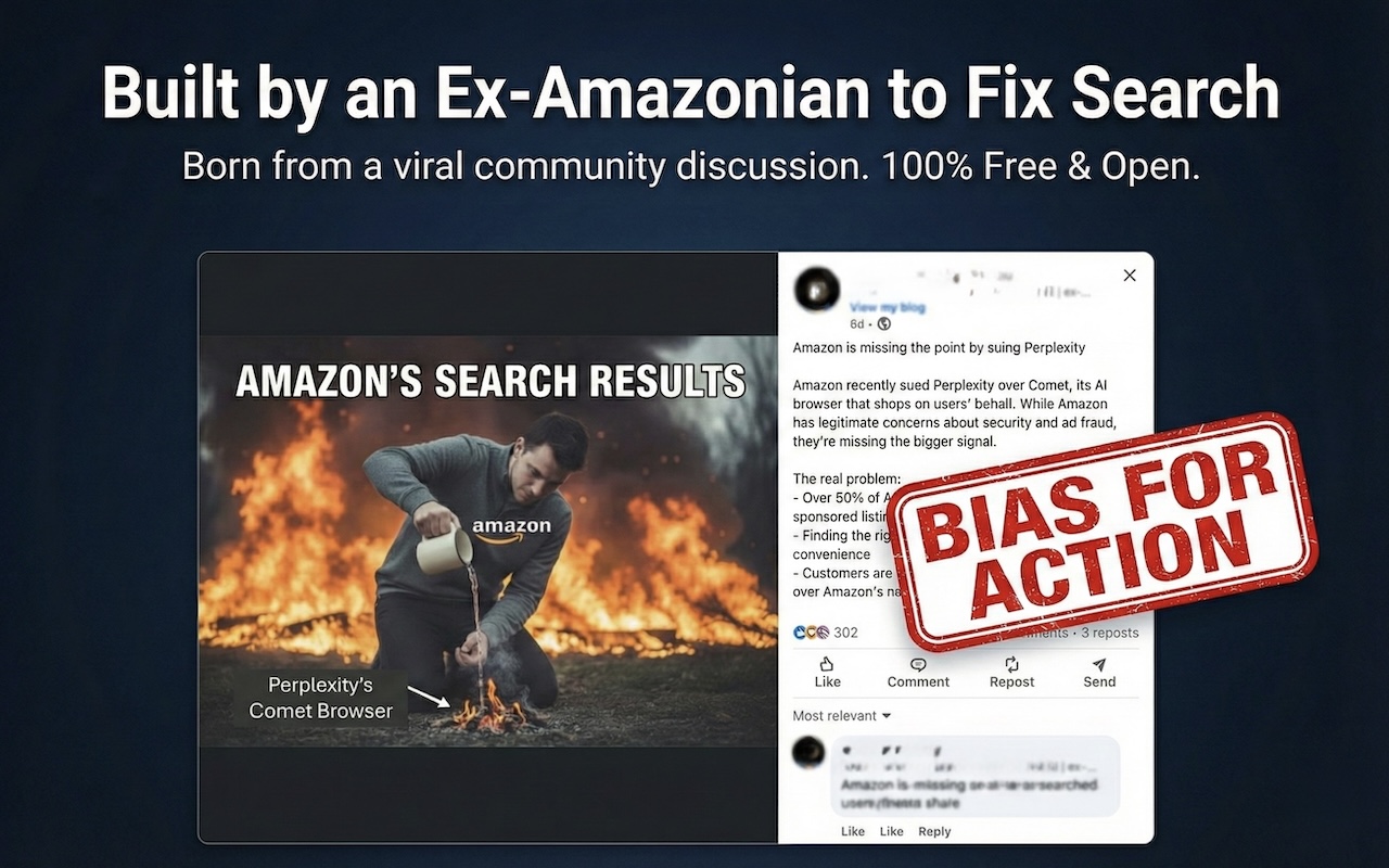 De-Sponsor for Amazon: Free, open source ad blocker for Amazon Search - 截图 2