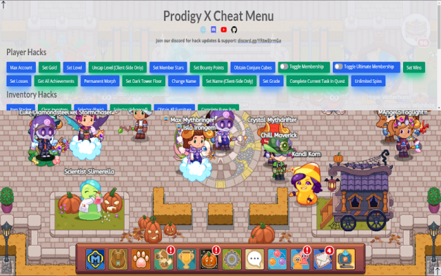 Prodigy Hacking Extension | X Loader - 截图 2