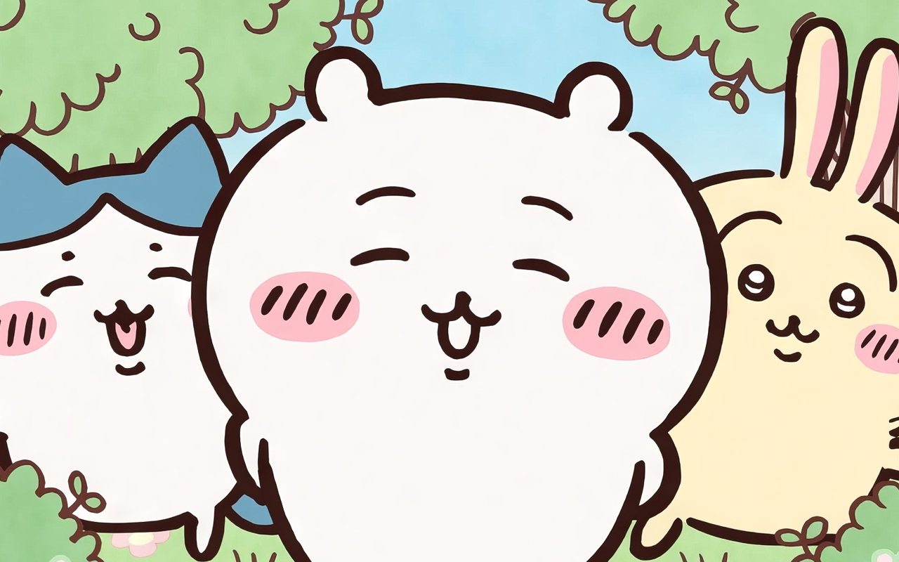 Chiikawa Wallpapers New Tab - Cute Kawaii Character Backgrounds - 截图 4