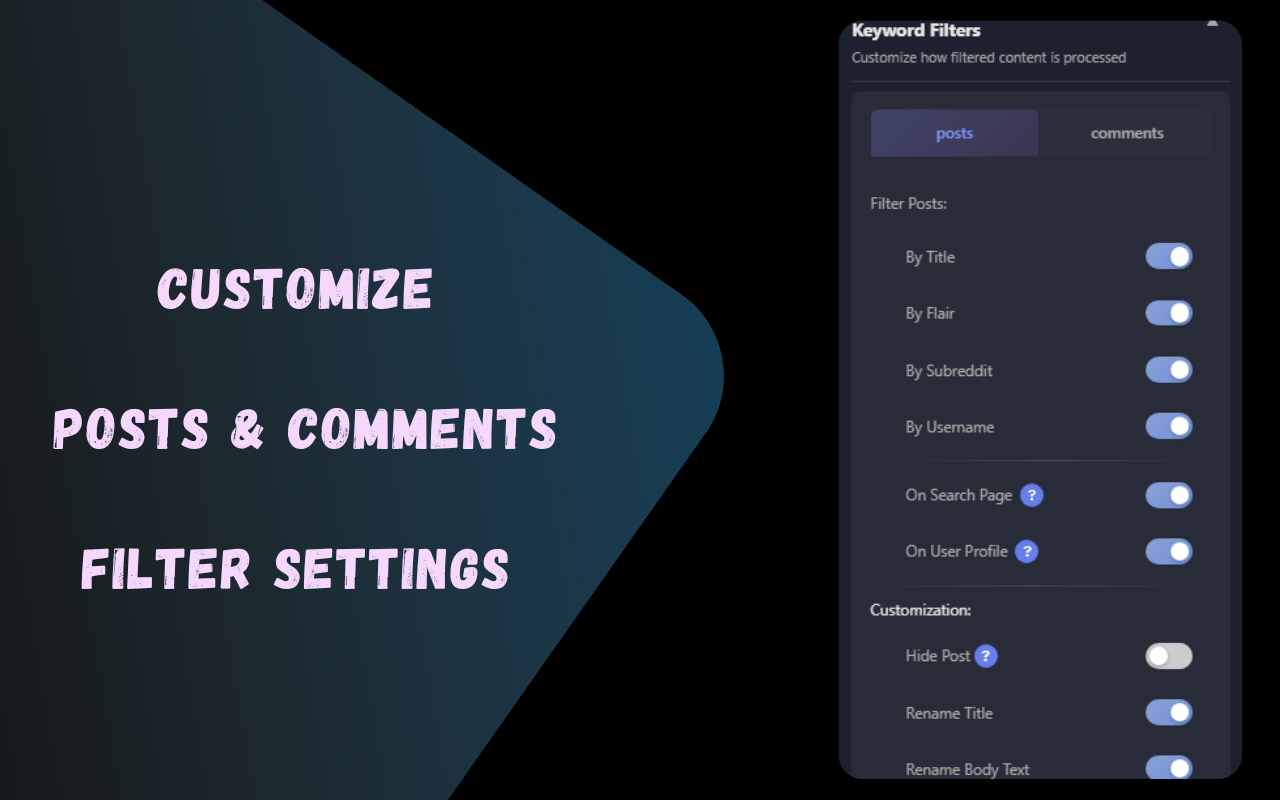 Ultimate Reddit Filter - 截图 5
