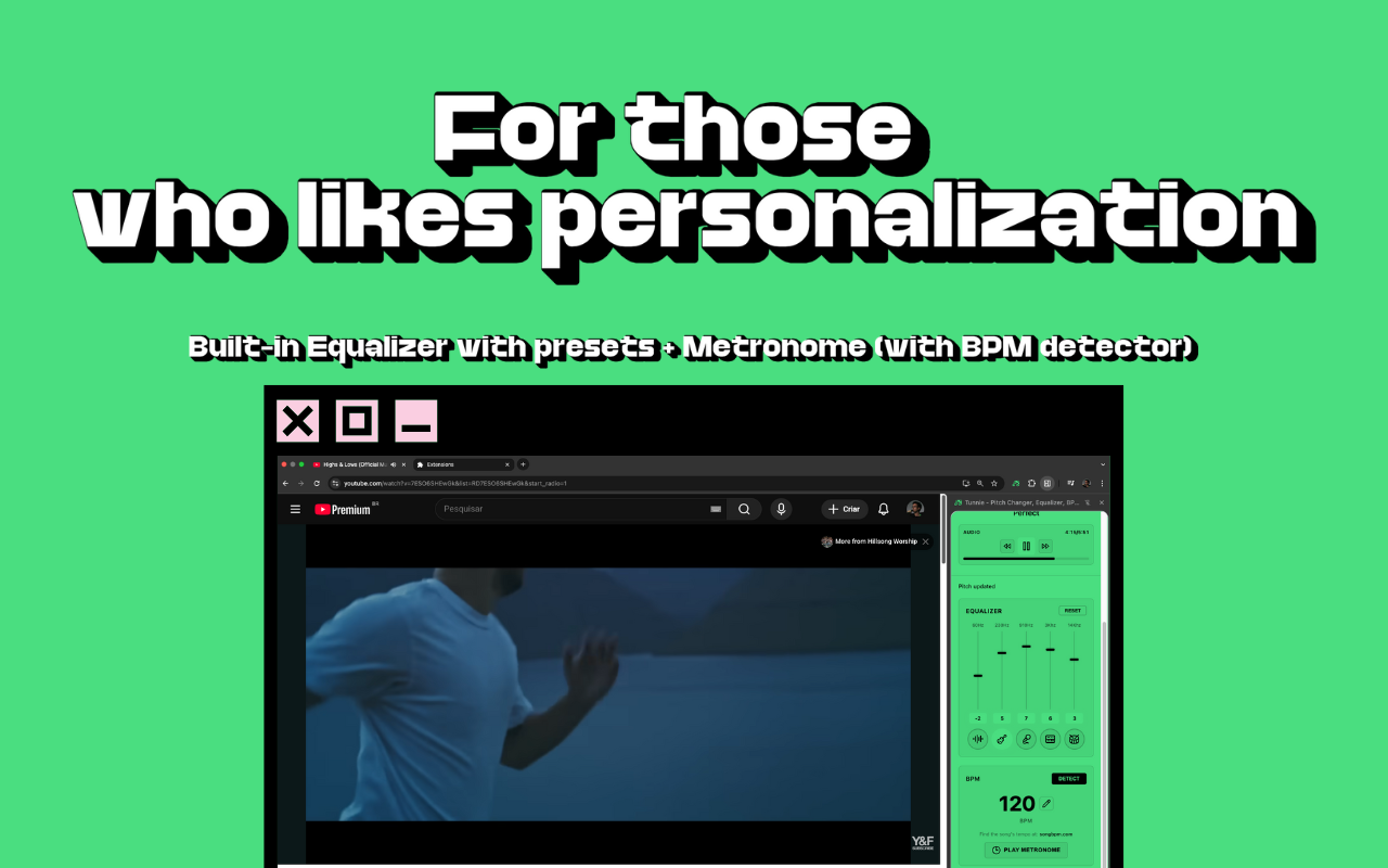 Tunnie - Pitch Changer, Equalizer, BPM & Key Detection - 截图 2