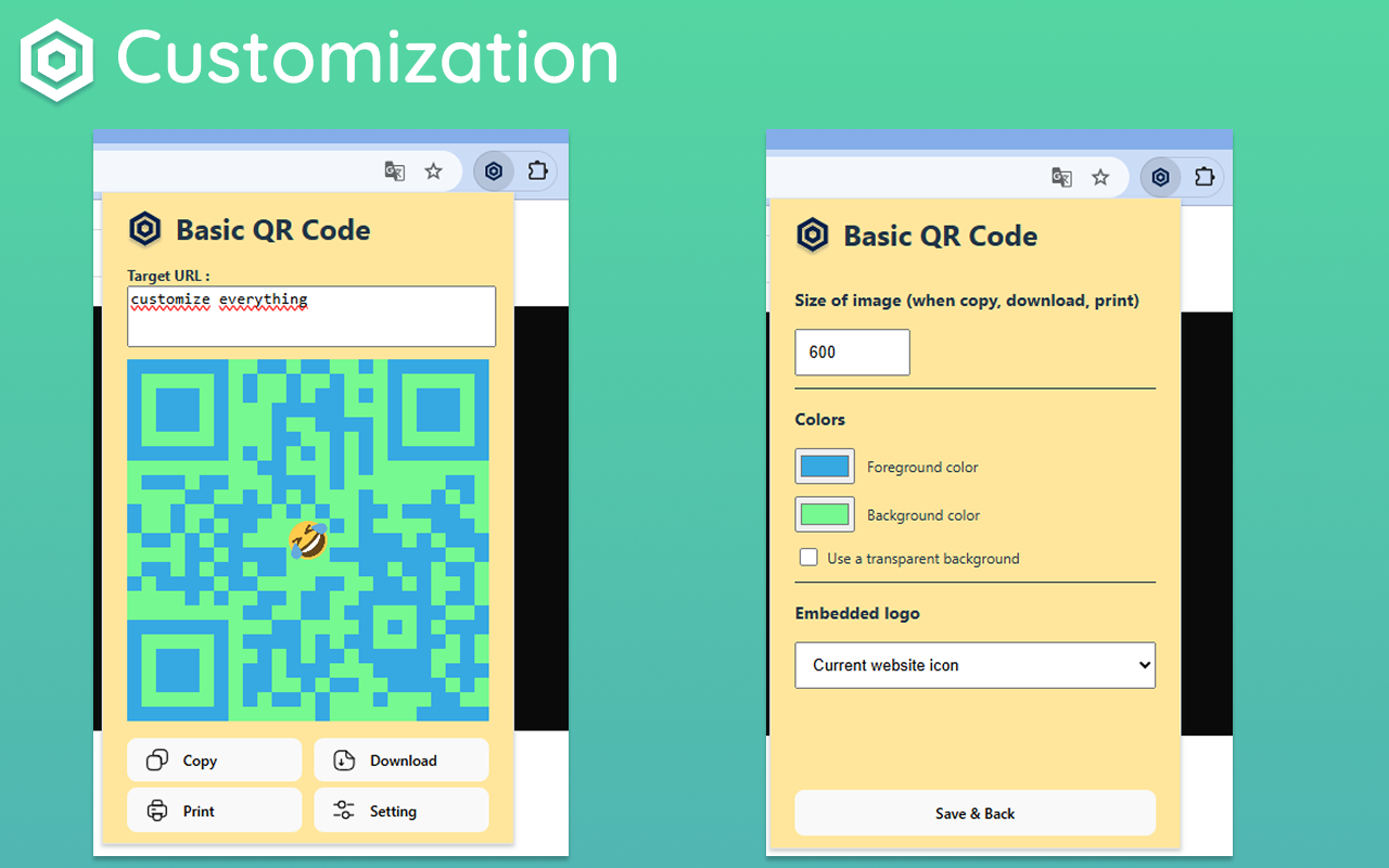 Basic QR Code Generator - 截图 1