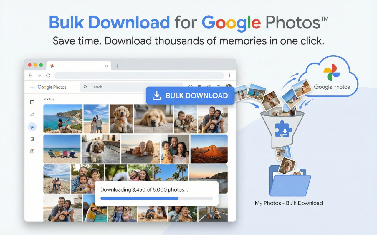 Google Photos Downloader - 截图 3