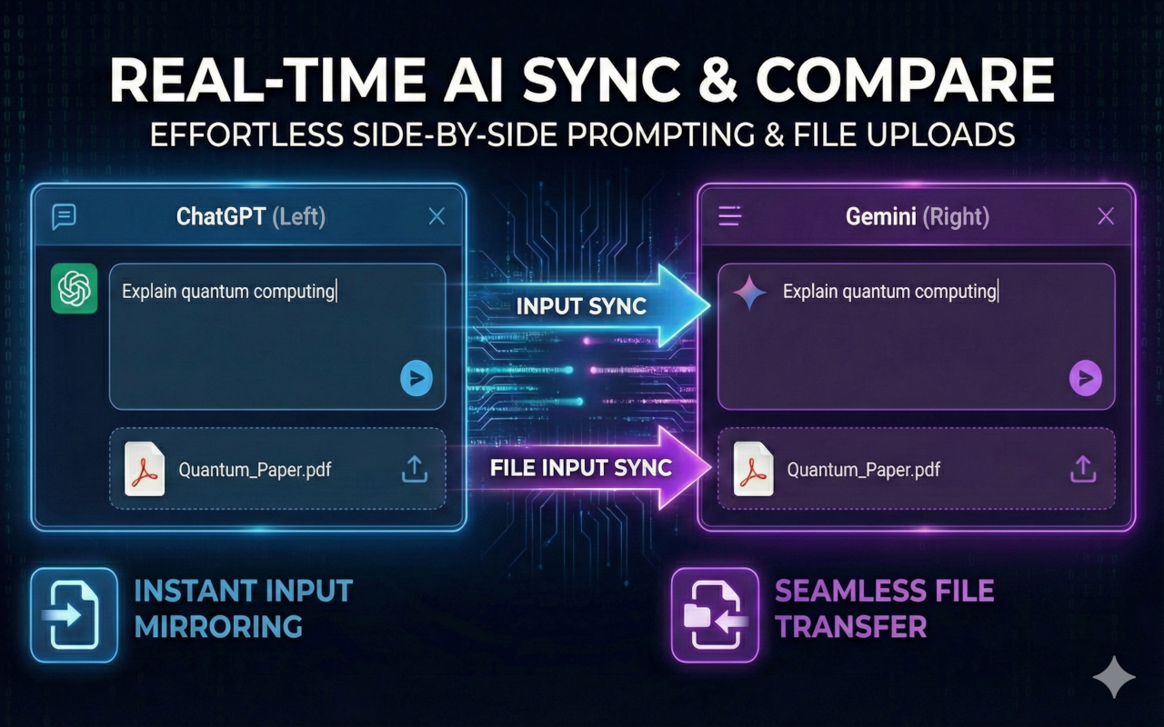 PromptsZone: Side-by-Side AI Comparison - 截图 1