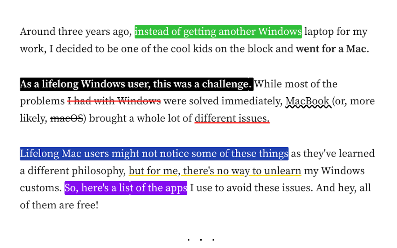 Web Annotator - 网页高亮笔记 - 截图 2