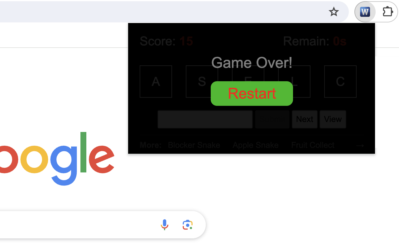 Word Scramble Game - 截图 4