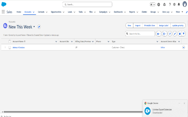 Astrea Listview Export for Salesforce - 截图 3
