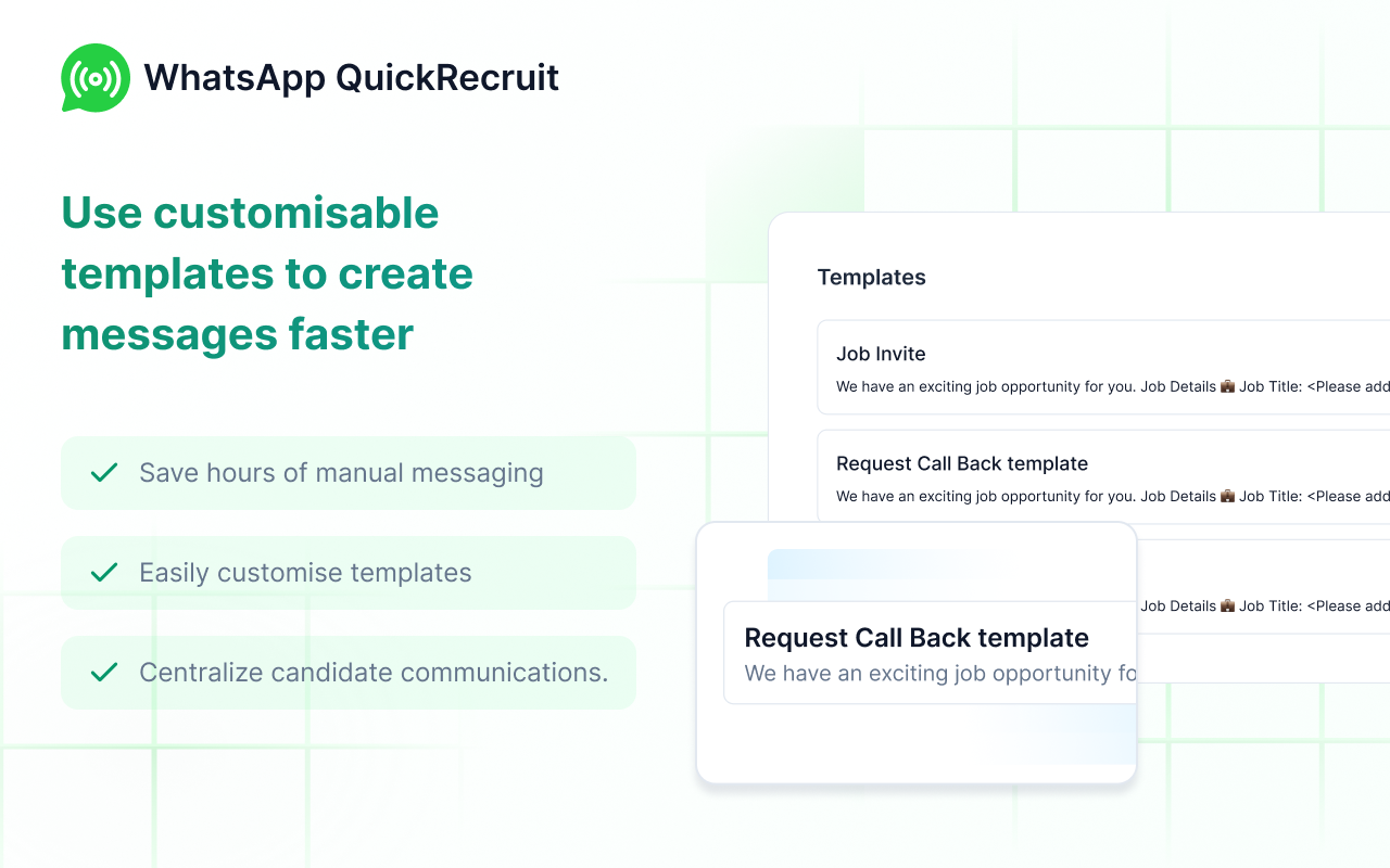 WA Quick Recruit by Job Hai - 截图 3