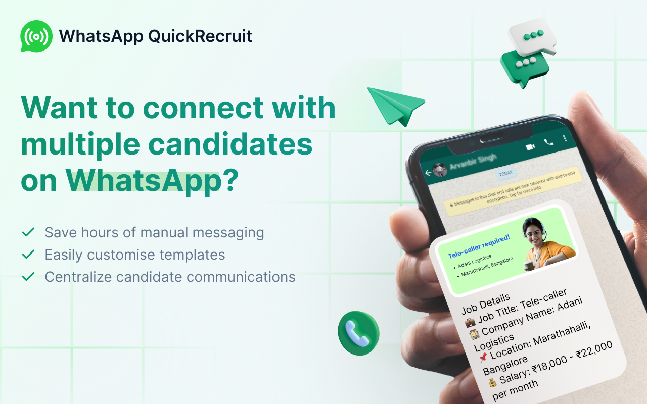 WA Quick Recruit by Job Hai - 截图 4
