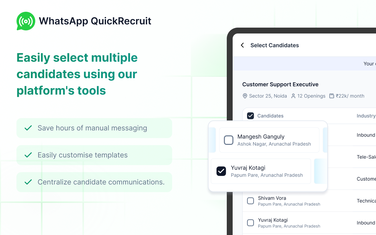 WA Quick Recruit by Job Hai - 截图 5