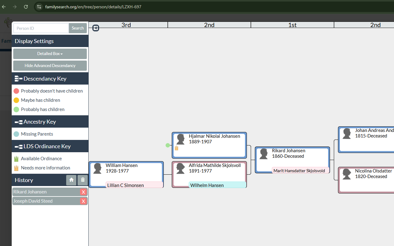 BYU FamilySearch Enhancements - 截图 2
