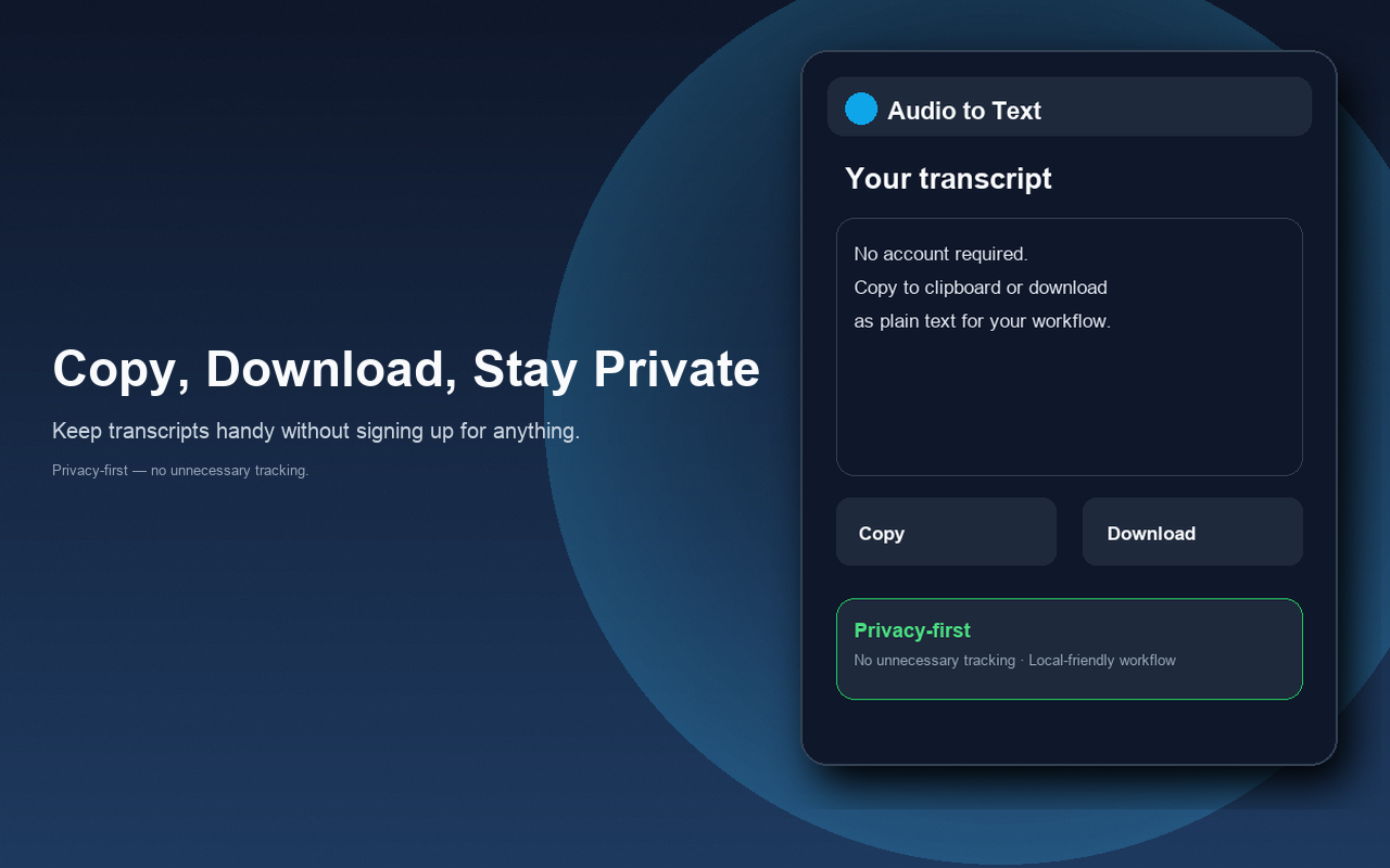 Audio to Text – Transcribe Voice & Files - 截图 2