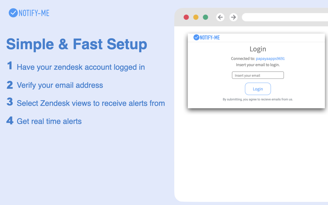 NotifyMe for Zendesk - 截图 2