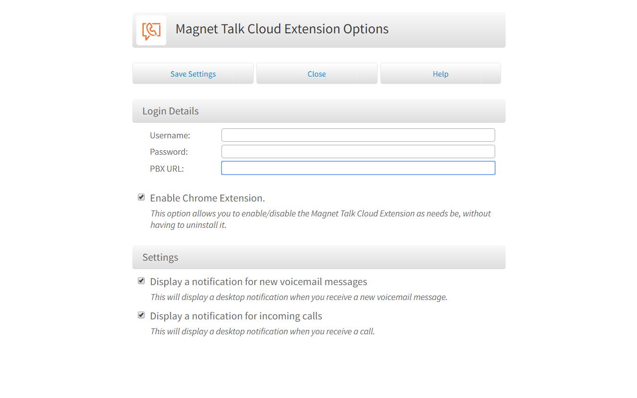 Magnet Talk Cloud Extension - 截图 1