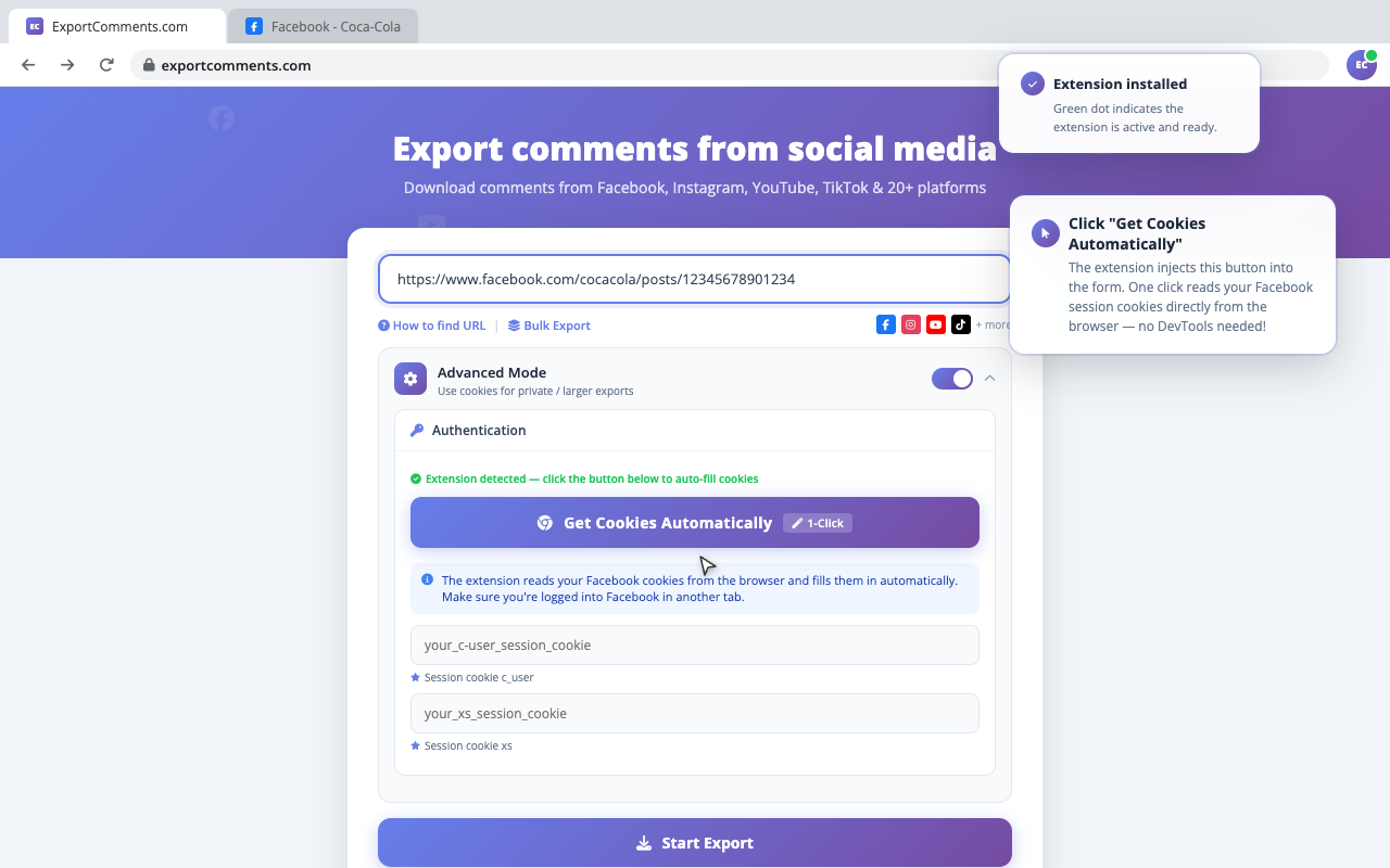 exportcomments.com - 截图 3