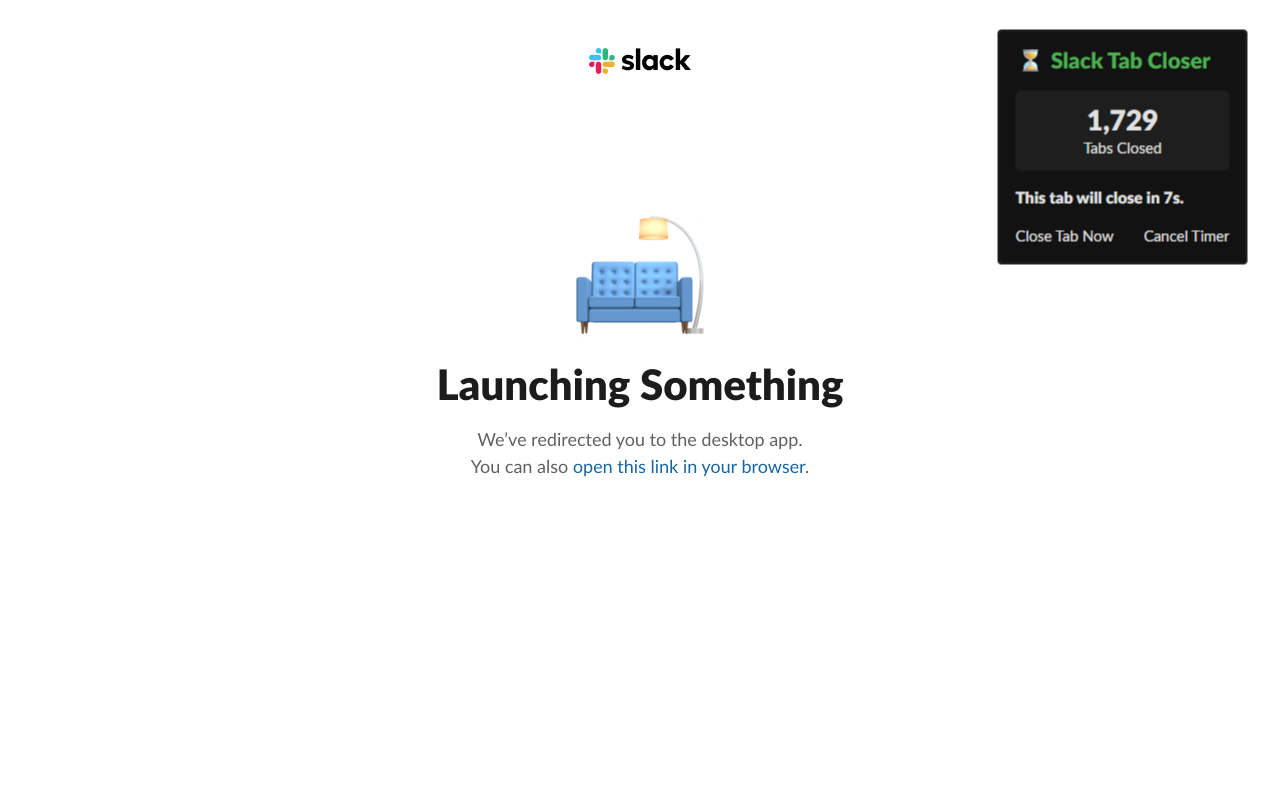 Slack Tab (Webpage) Closer - 截图 2