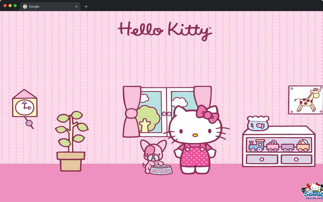Hello Kitty Wallpapers HD New Tab - Sanrio Pink Backgrounds - 截图 2
