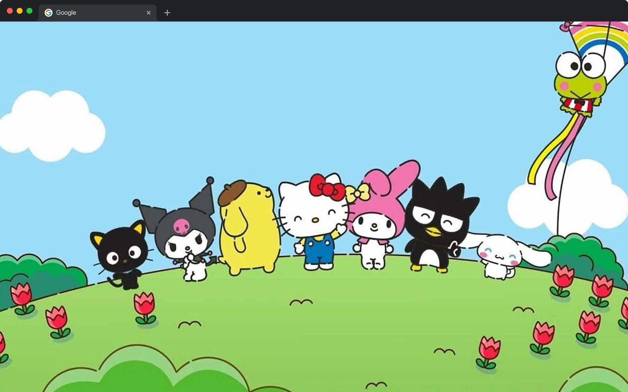 Hello Kitty Wallpapers HD New Tab - Sanrio Pink Backgrounds - 截图 3