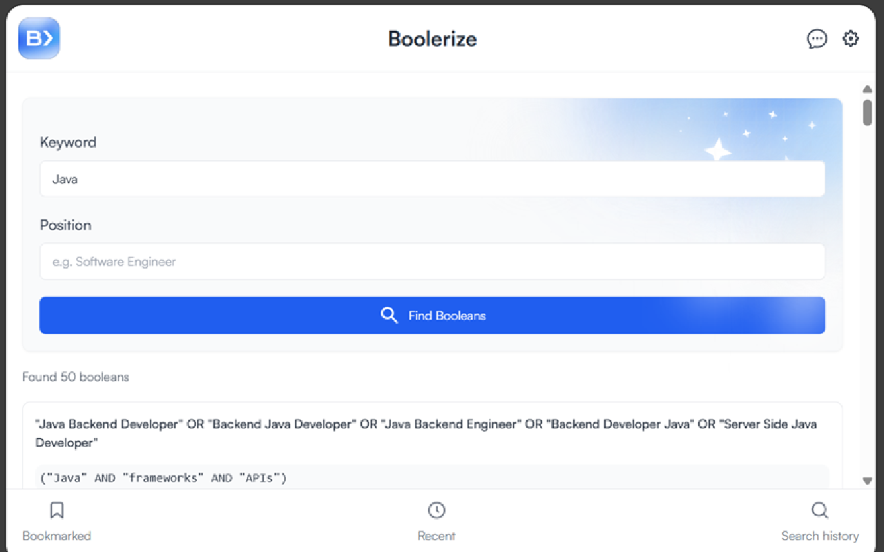 Boolerize Extension - 截图 4