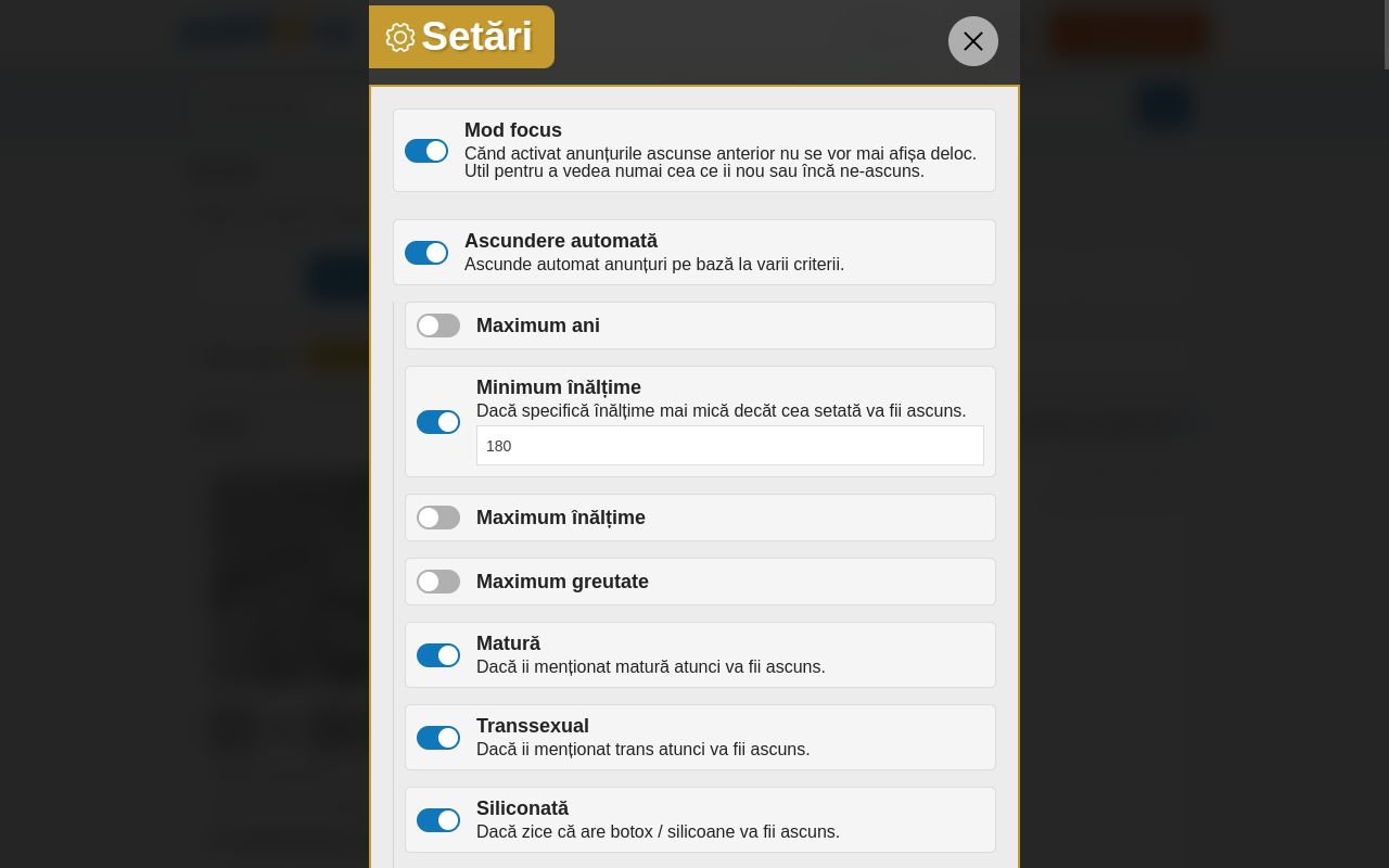 Publi24 filtru avansat - 截图 2