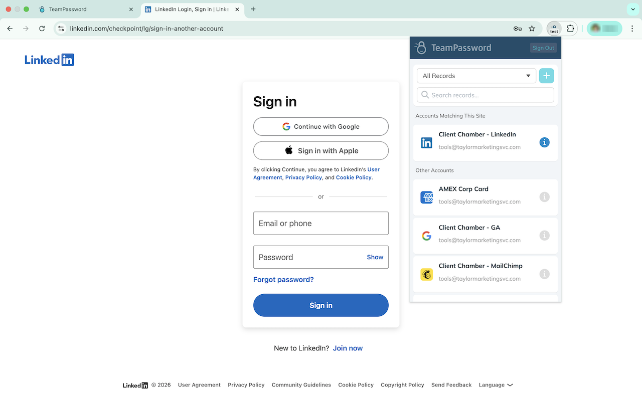 TeamPassword - 截图 2