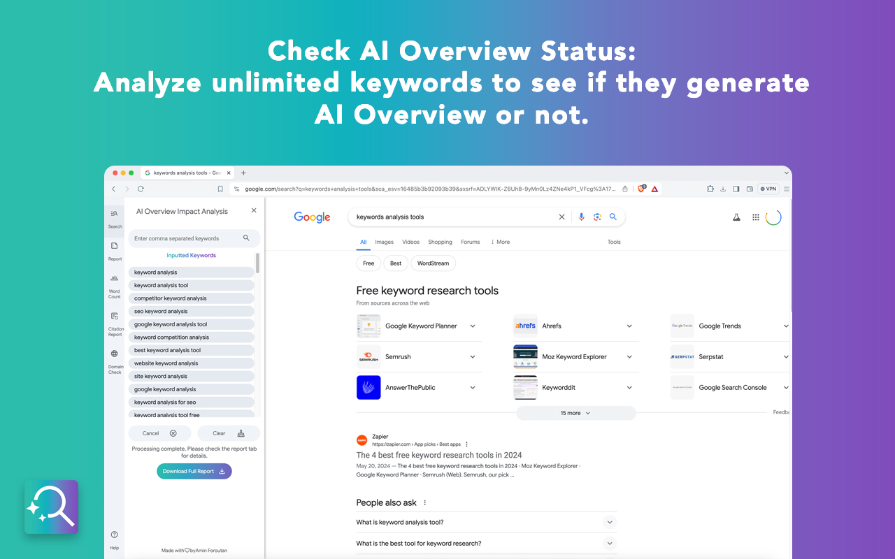 AI Search Impact Analysis - 截图 5