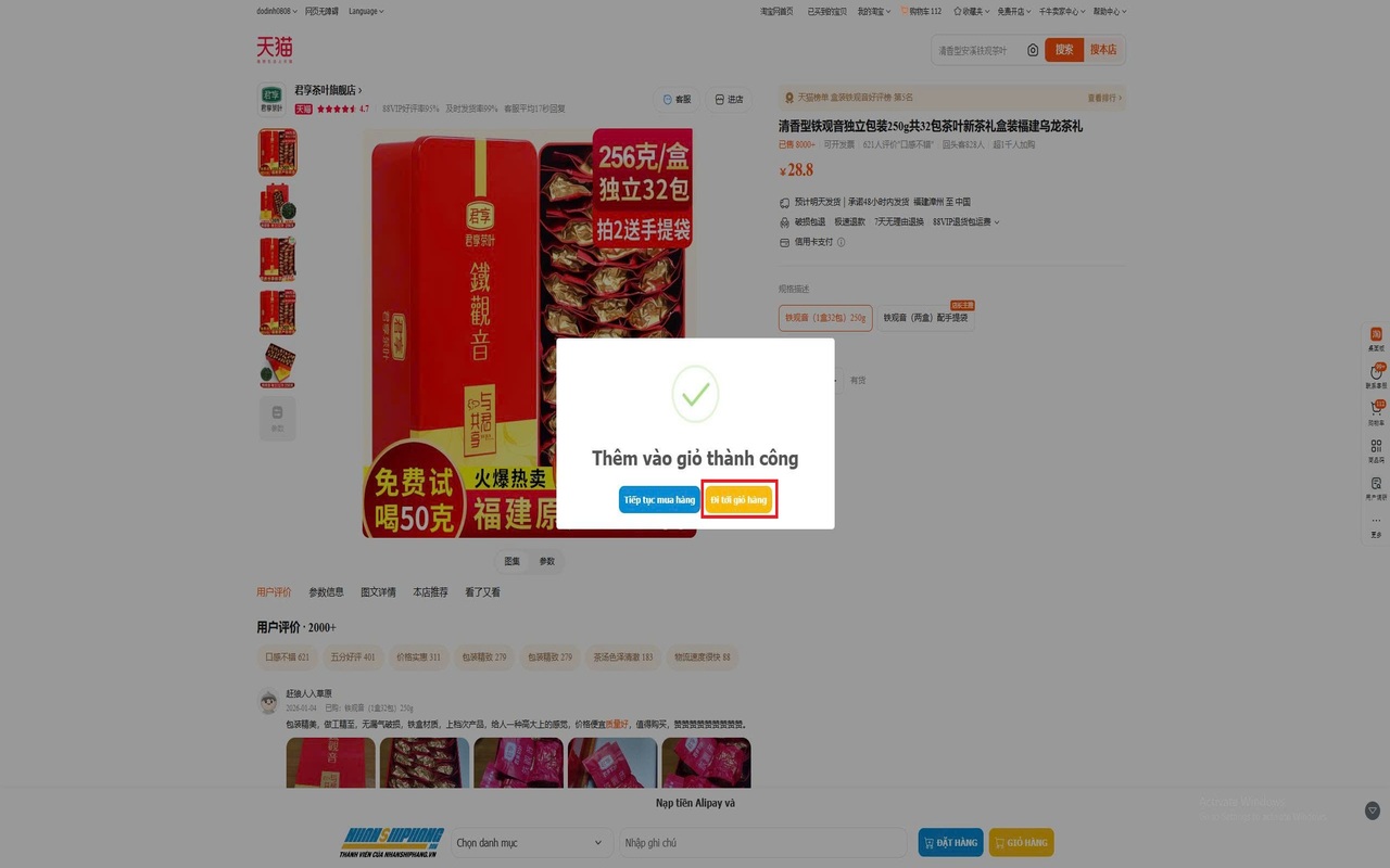 Công Cụ Đặt Hàng Nhận Ship Hàng - 截图 1