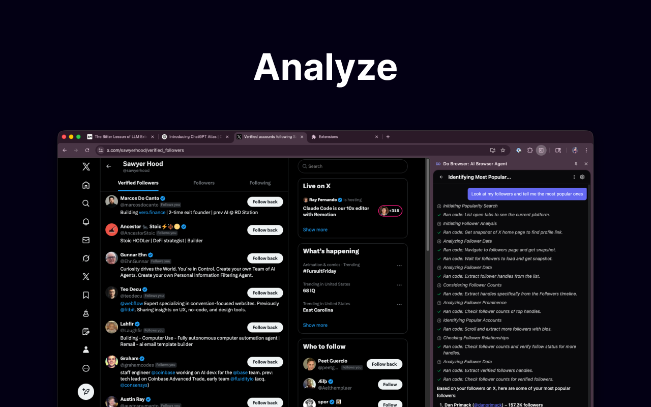 Do Browser: AI Browser Agent - 截图 2