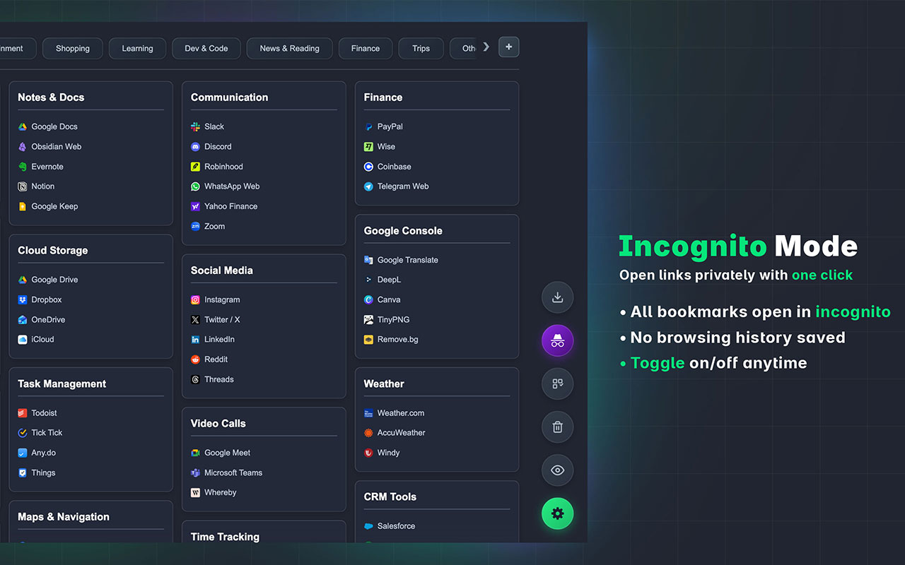 LumiList - Smart Bookmark Manager - 截图 2