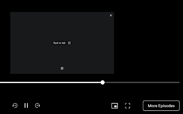 Peacock TV Picture In Picture [QVI] - 截图 2