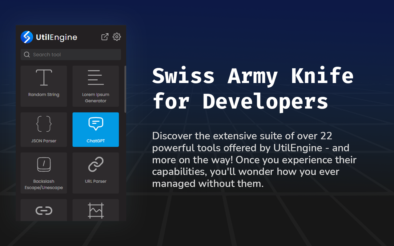 UtilEngine: Launcher for your browser - 截图 2