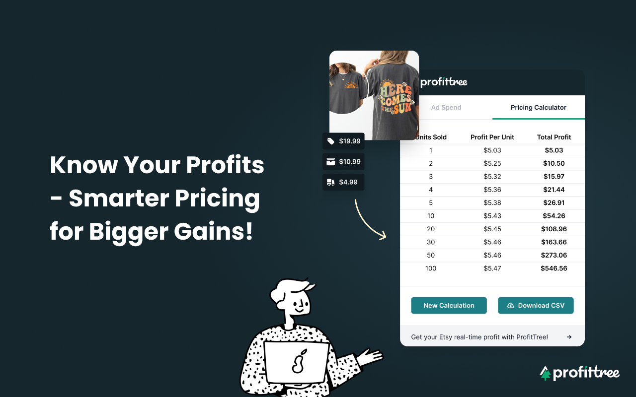 ProfitTree – Etsy Seller Assistant - 截图 3