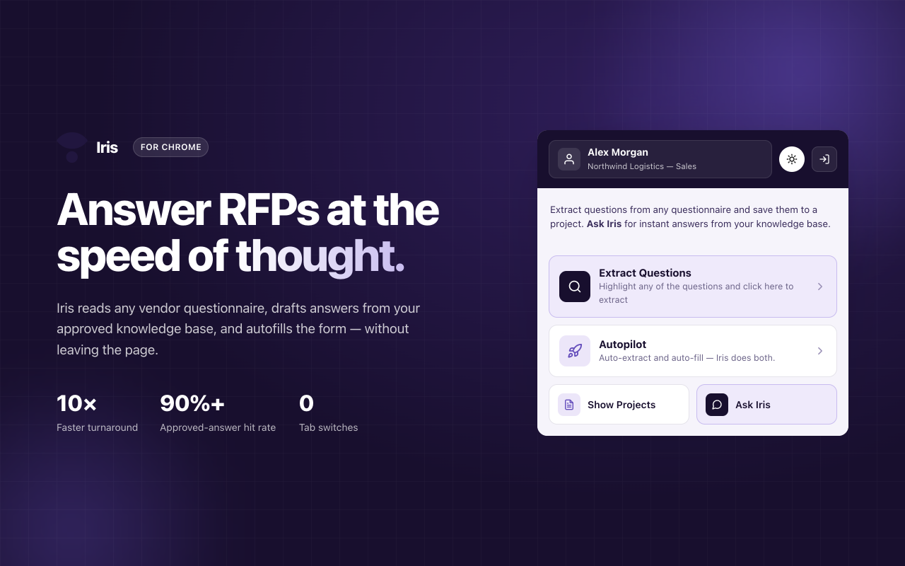 IRIS-AI Browser Extension - 截图 3