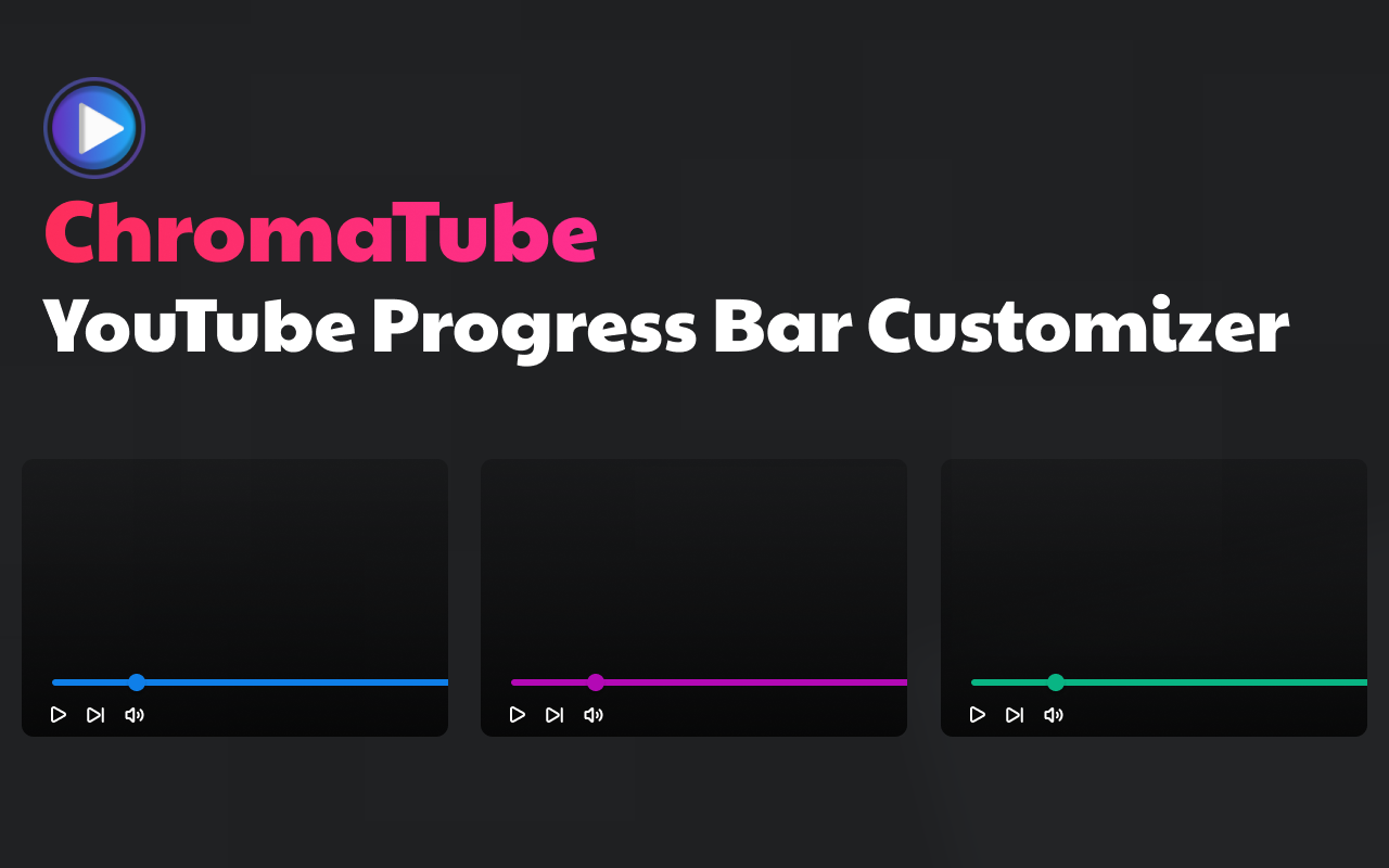 ChromaTube - YouTube Progress Bar Customizer - 截图 4