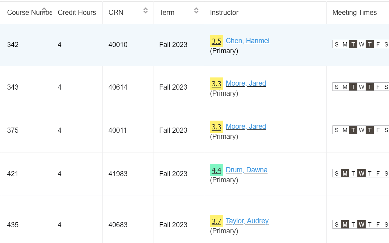 Rate My Professor Helper - 截图 2